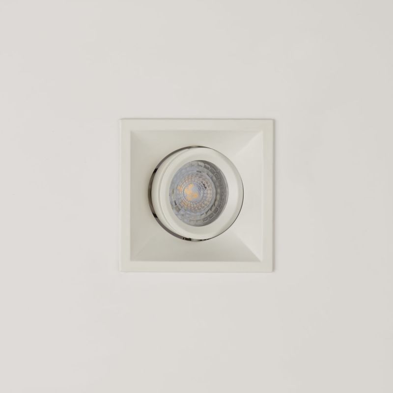 Slim Trim Square Adjustable, White